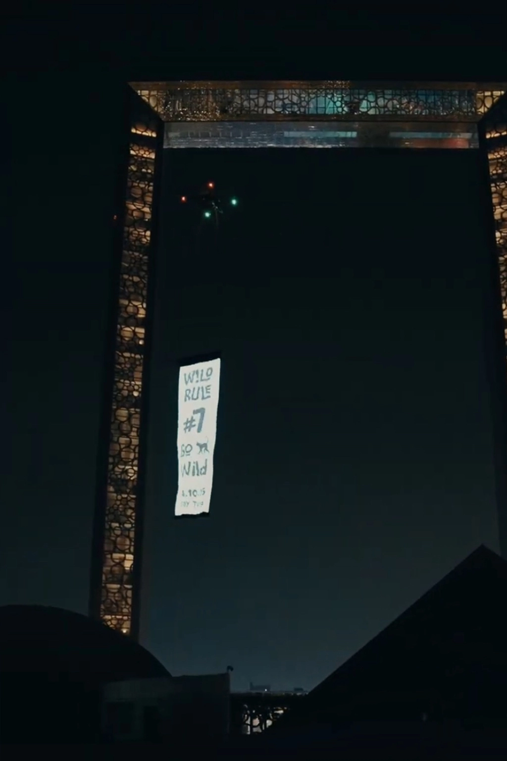 Flying LED Billboards