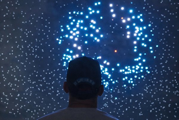 Meydan Racecourse Show - 1800 Drones Fireworks & Light Display in Dubai